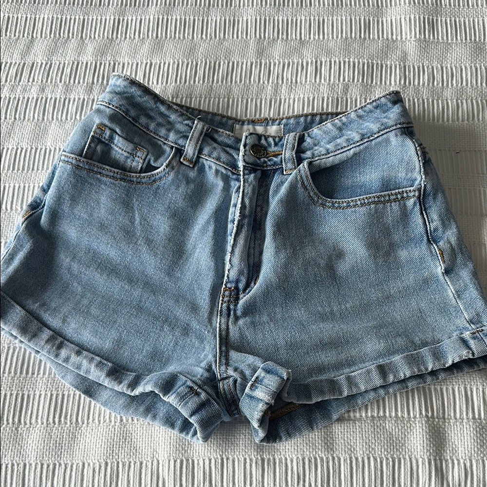 John Galt Denim Blue Women's Shorts